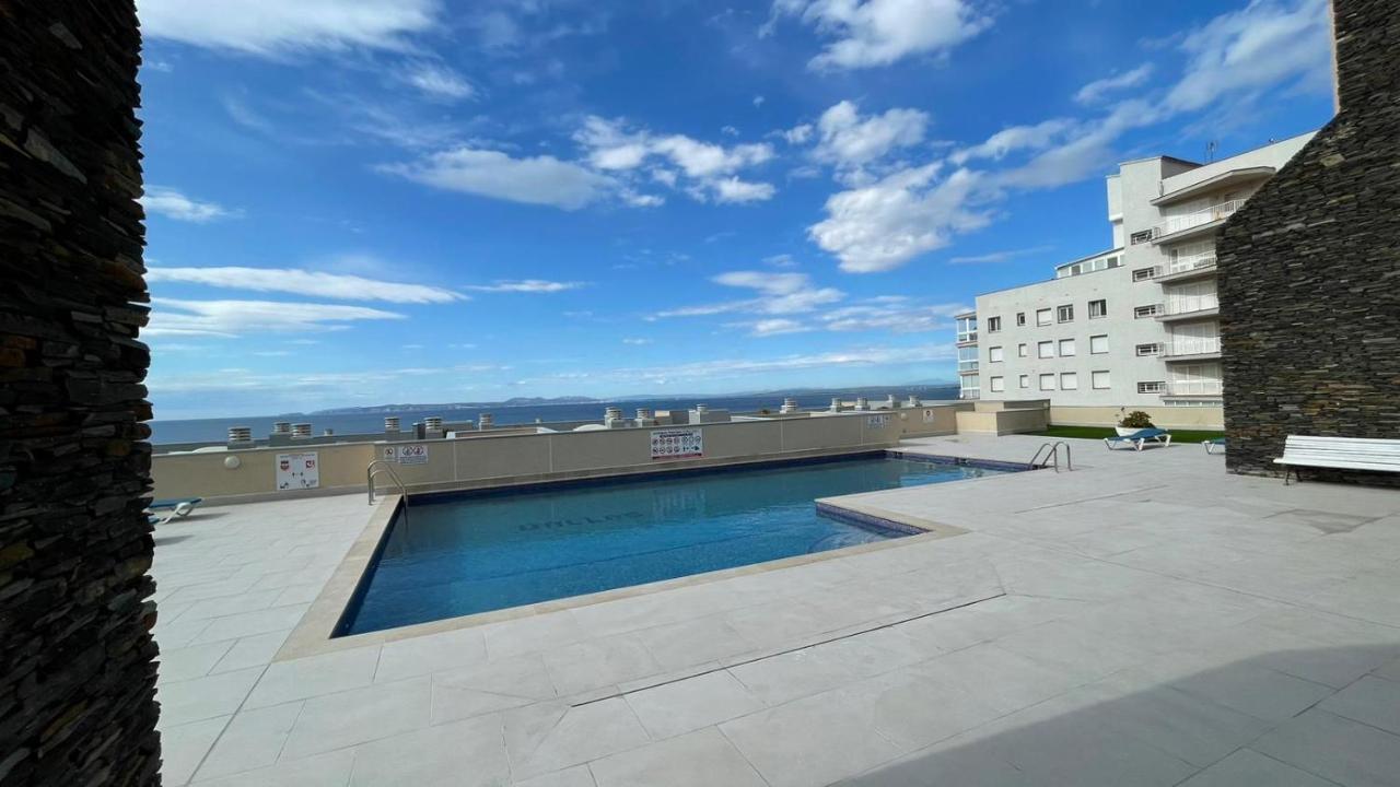 Luminoso Apartamento Frente Al Mar Con Piscina Roses Ngoại thất bức ảnh
